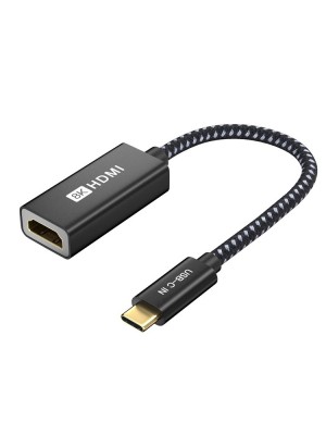 ULT  unite USB3 1 Type  C   USB  C To HDMI 8K HD Cable Computer with Screen Conversion Cable  Color  Black